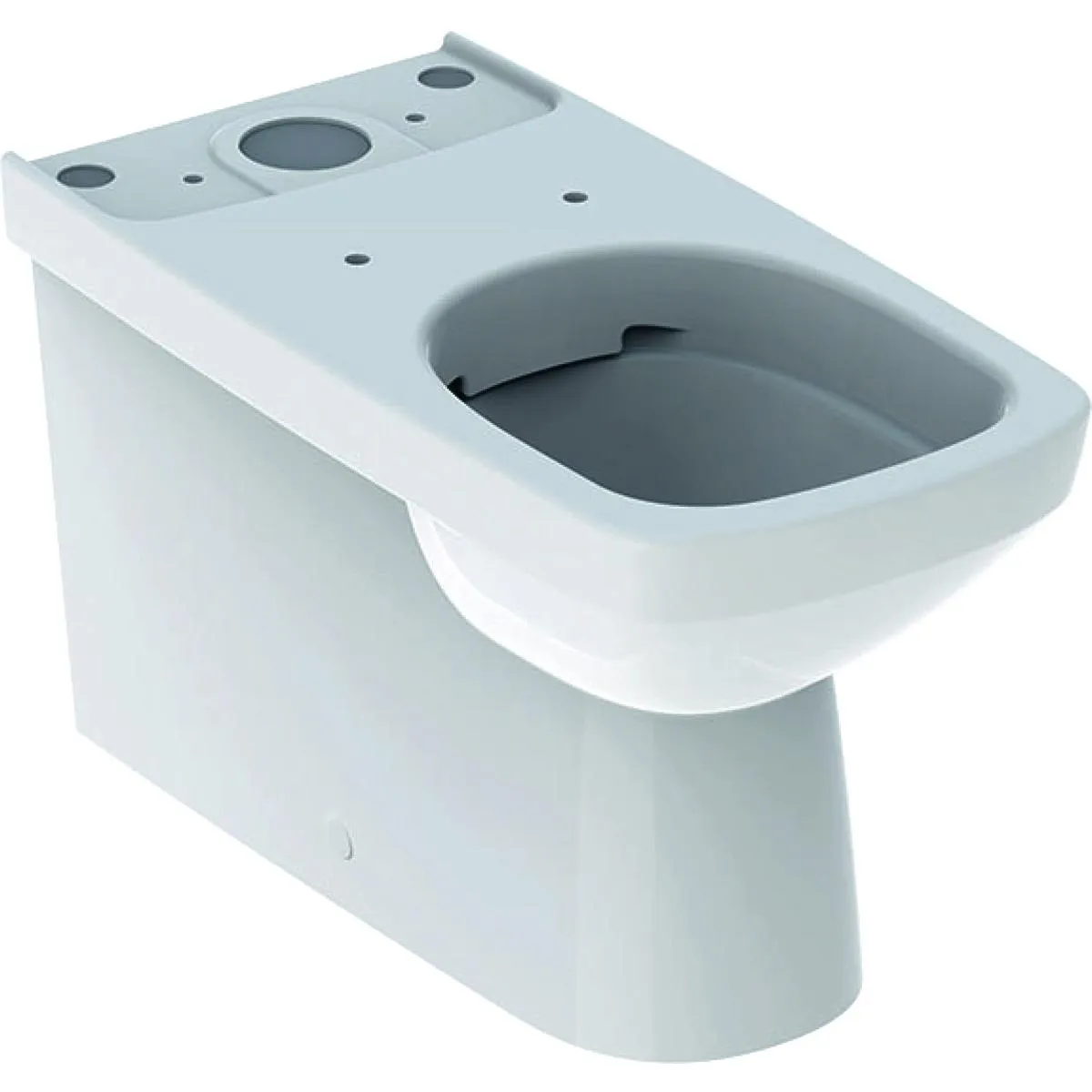 Geberit Selnova Square WC šolja za Monoblok back to wall rimfree 500.489.01.1 Bela