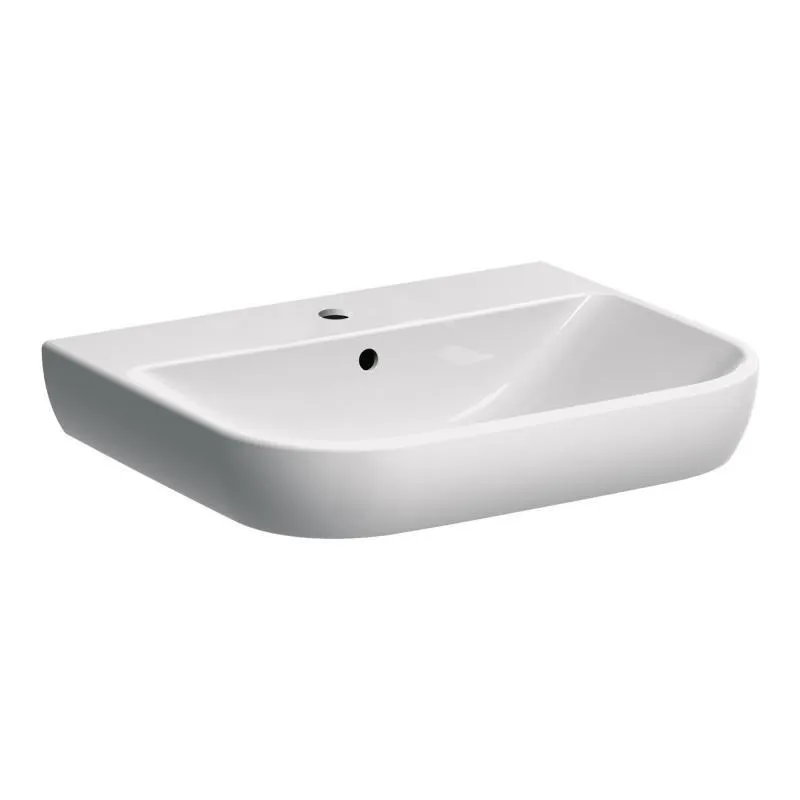 Geberit Smyle lavabo 600x480 500.228.01.1 Bela