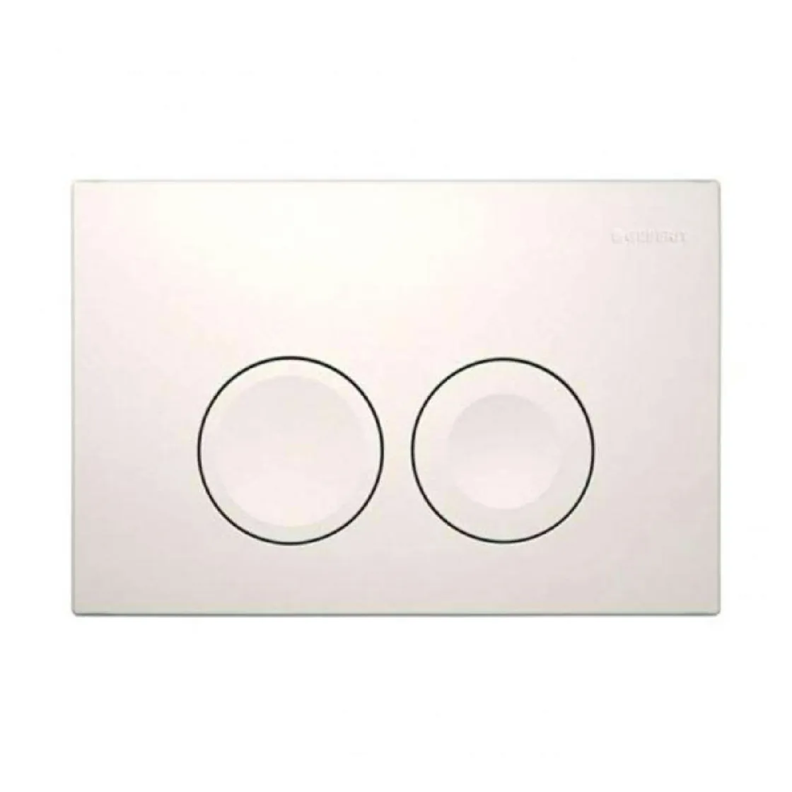 Geberit tipka 2/2 Bela Delta21 Geberit