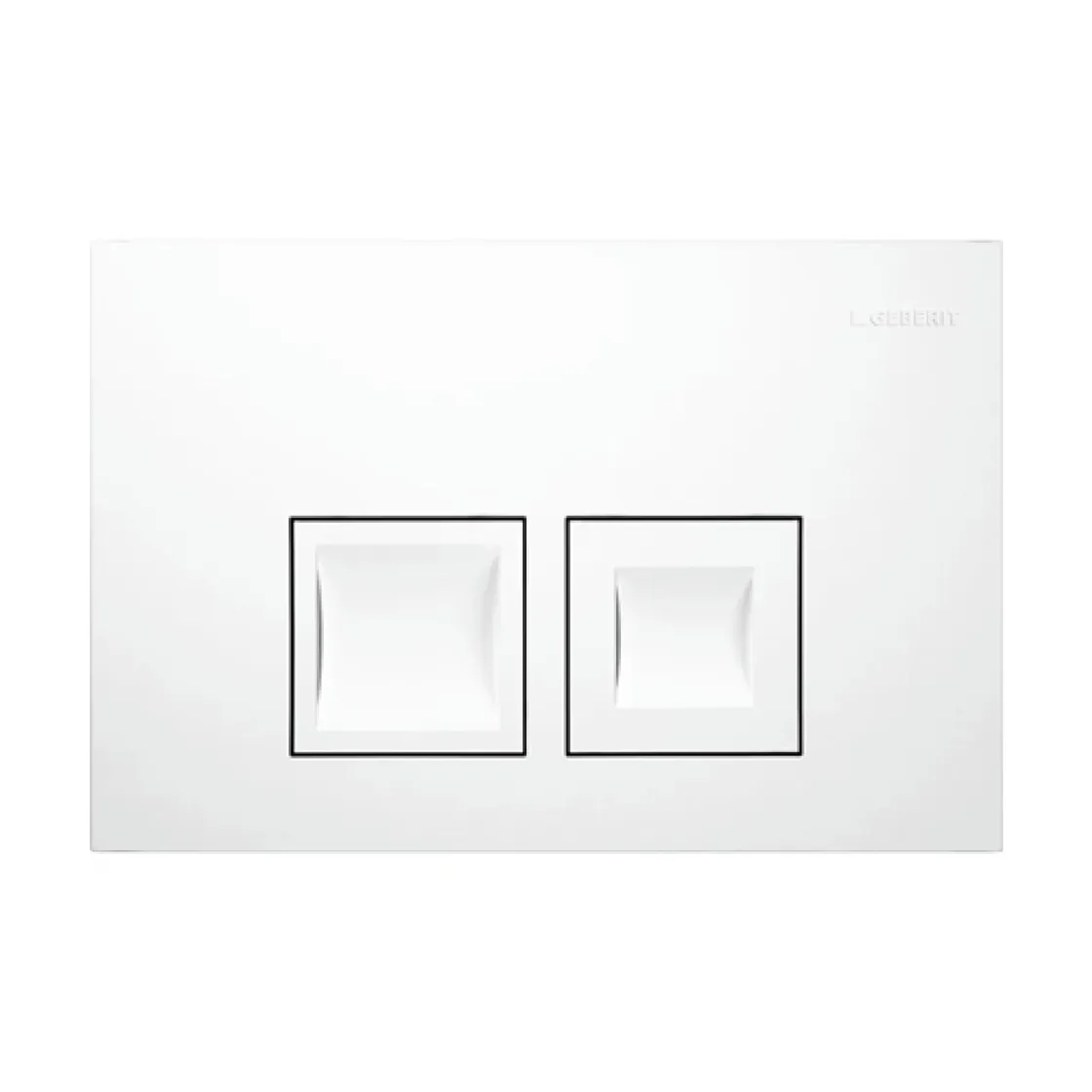 Geberit tipka 2/2 Bela Delta50 Geberit