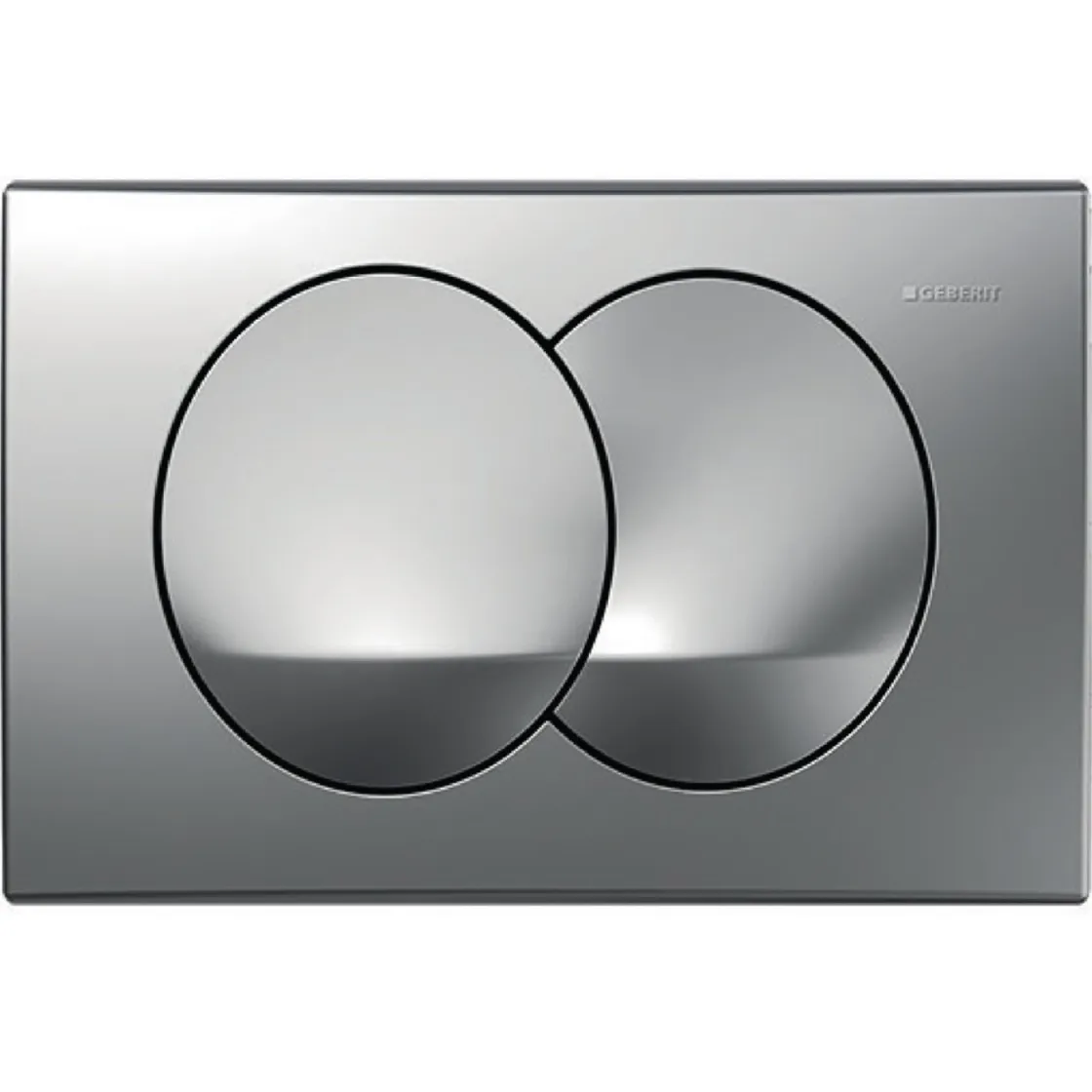 Geberit tipka 2/2 hrom Delta20