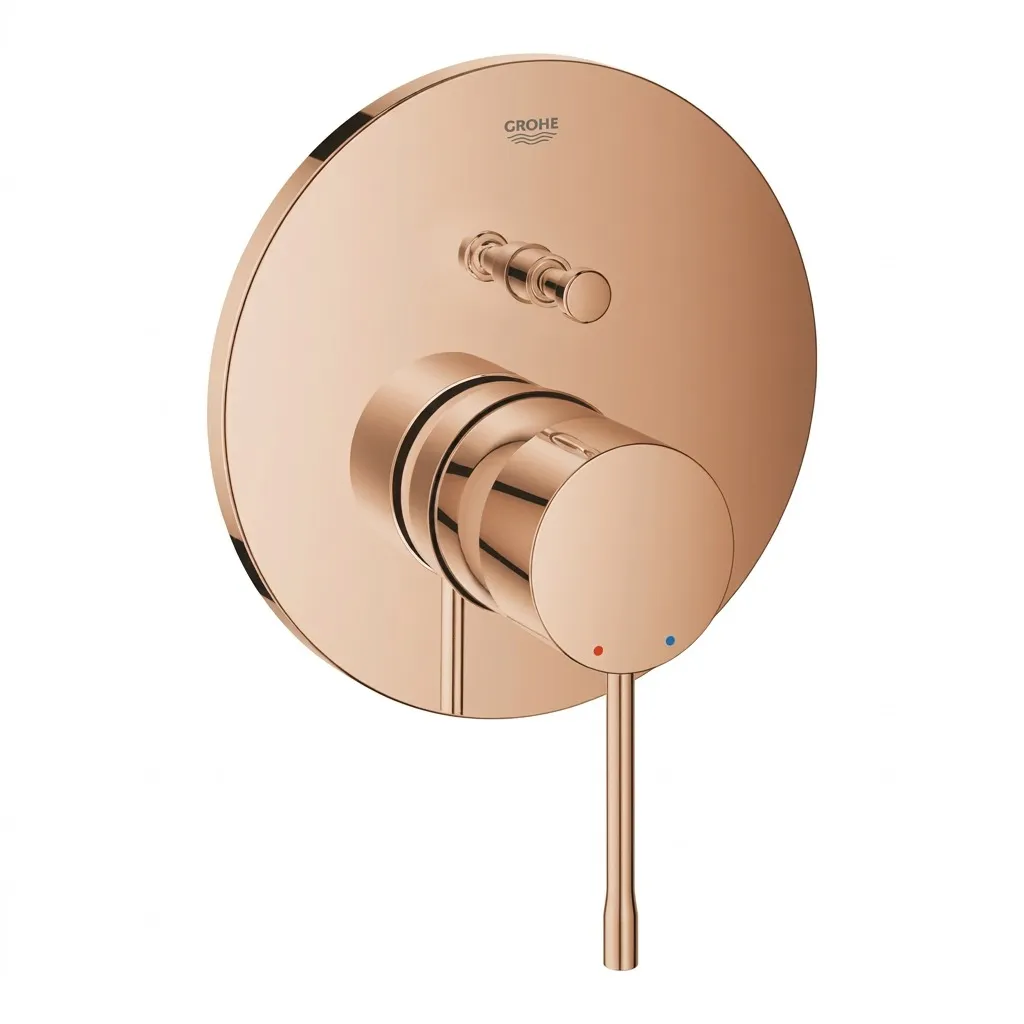 Grohe Essence mešač sa prebacivačem Warm sunset 24058DA1 Hrom