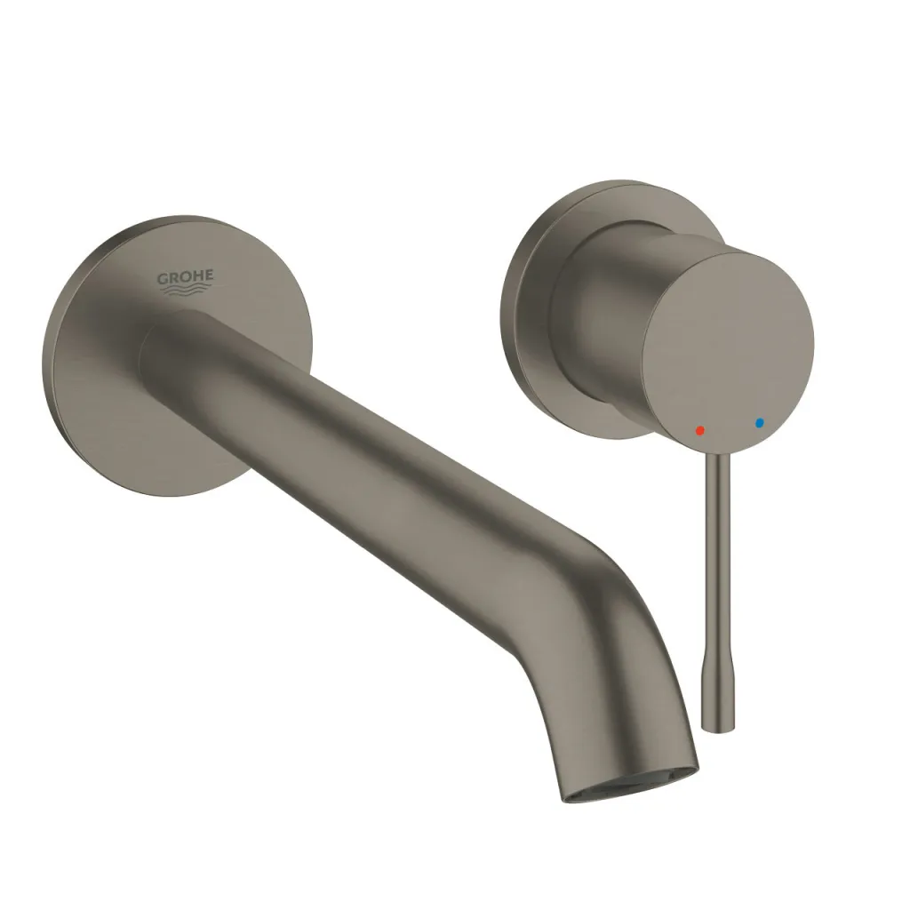 Grohe Essence Zidna za lavabo L SIZE Brushed Hard graphite 29193AL1 Hrom