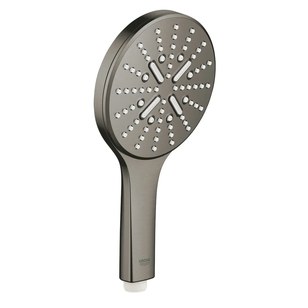 Grohe Rainshower SmartActive 130 tuš ručica 3f Hard graphite Siva