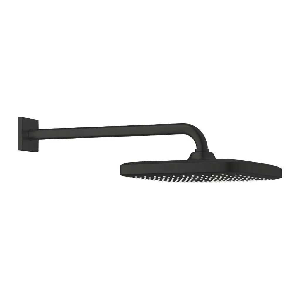 Grohe Tempesta CUBE 250 tuš ruža MATTE Black 266872430 Crna