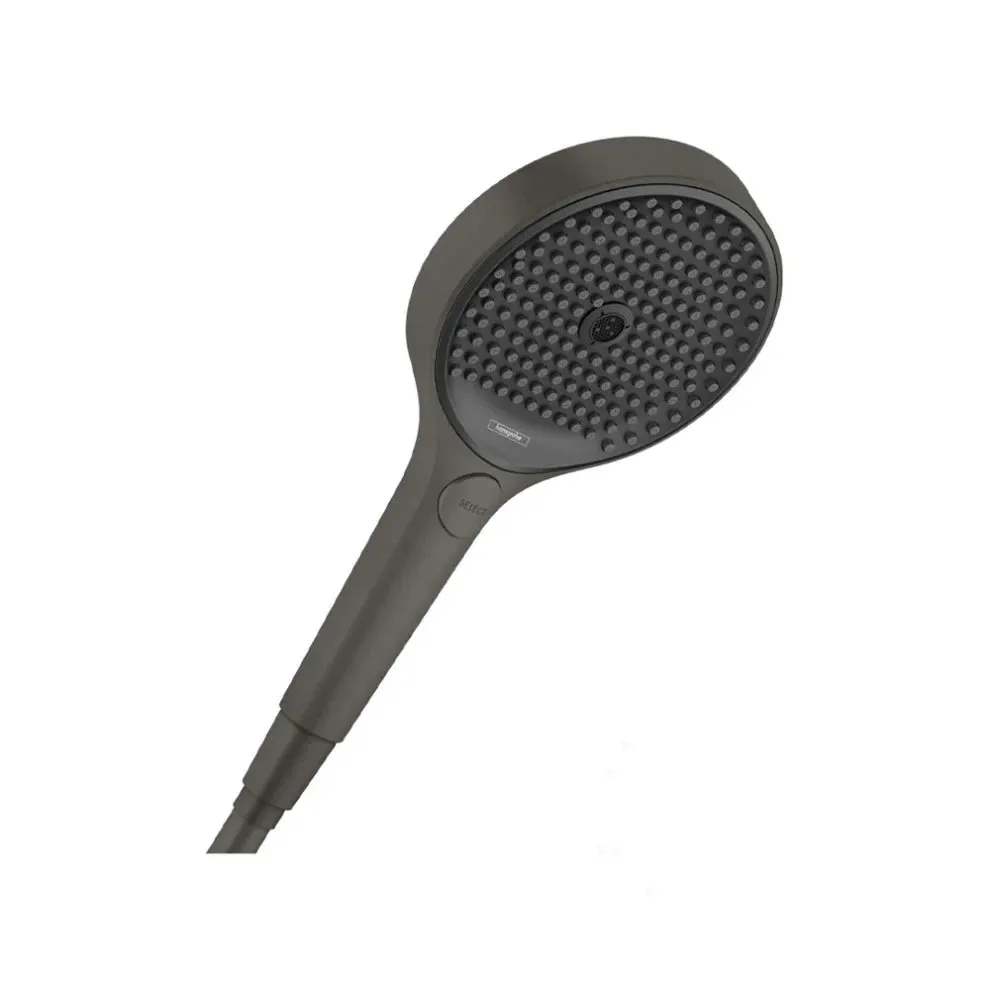 Hansgrohe RAINFINITY 130 tuš ručica 3F Brushed Black CHROME 26864340 Crna