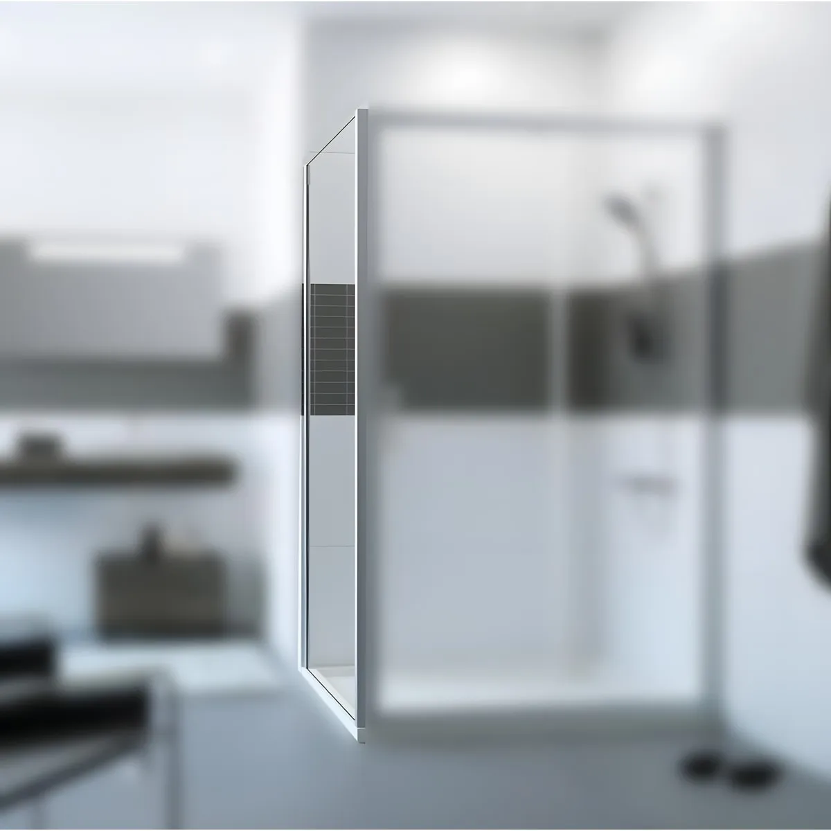 Huppe Classics 2 – fiksni deo 80 Silver H=2000 Hrom