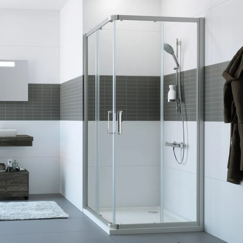 Huppe Classics 2 Tuš kabina 80x80 četvrtasta Silver H=2000 Hrom