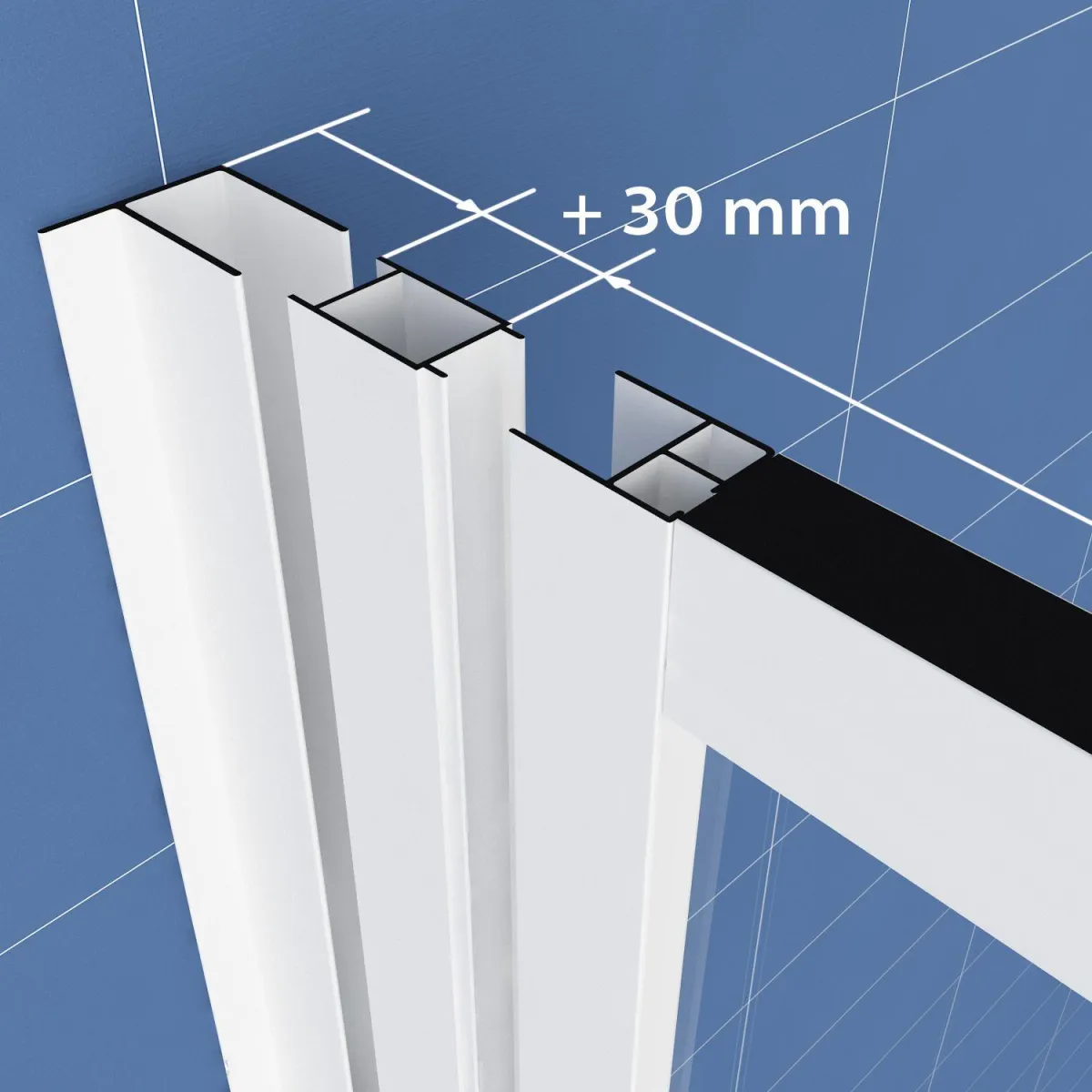 Kolpa K-30 profil SQ Line SILVER Siva