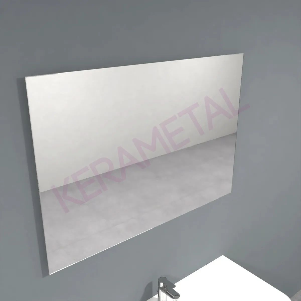 Kolpa Ogledalo 100cm 547400 Hrom