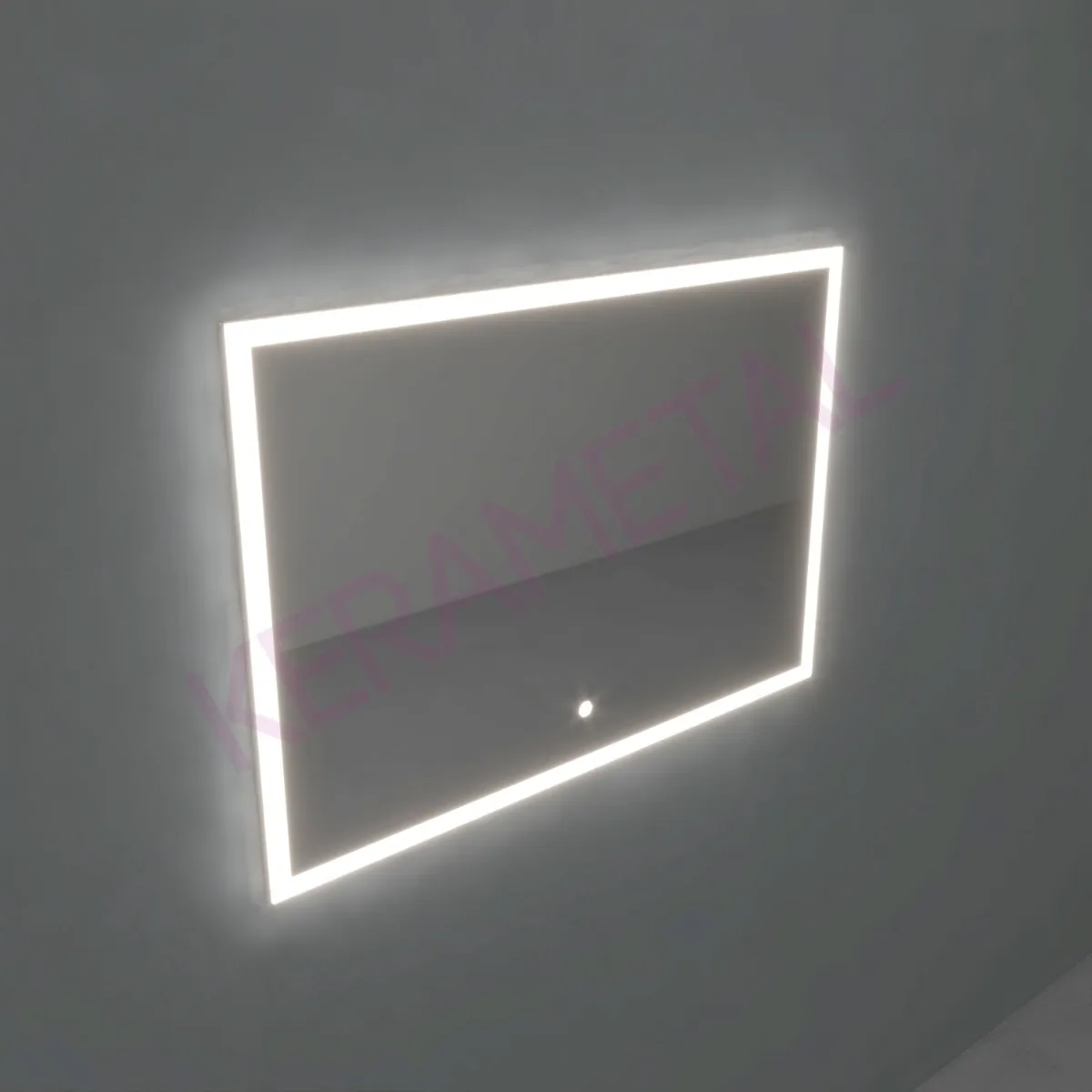 Kolpa Ogledalo 100cm LED T 507260 Hrom