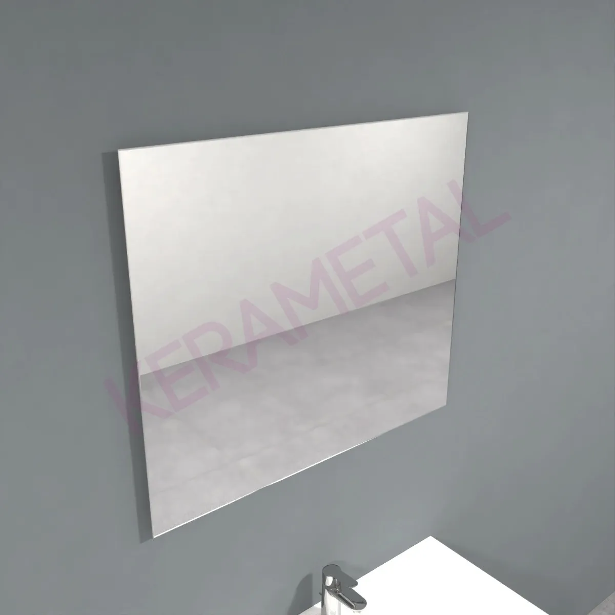 Kolpa Ogledalo 80cm 546430 Hrom