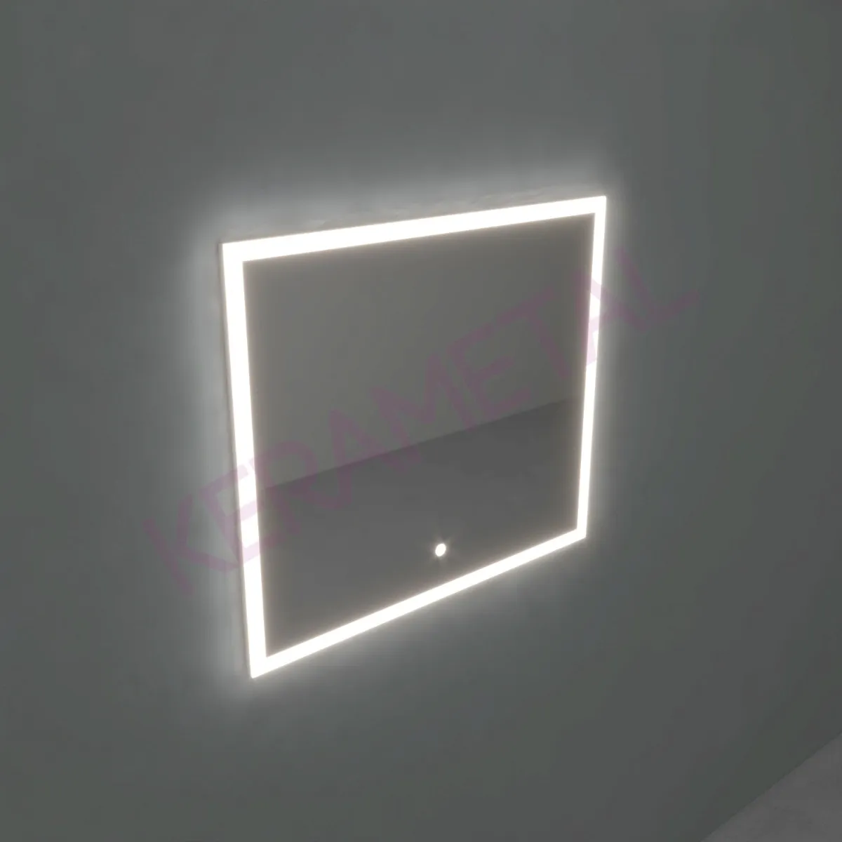 Kolpa Ogledalo 80cm LED T 507250 Hrom