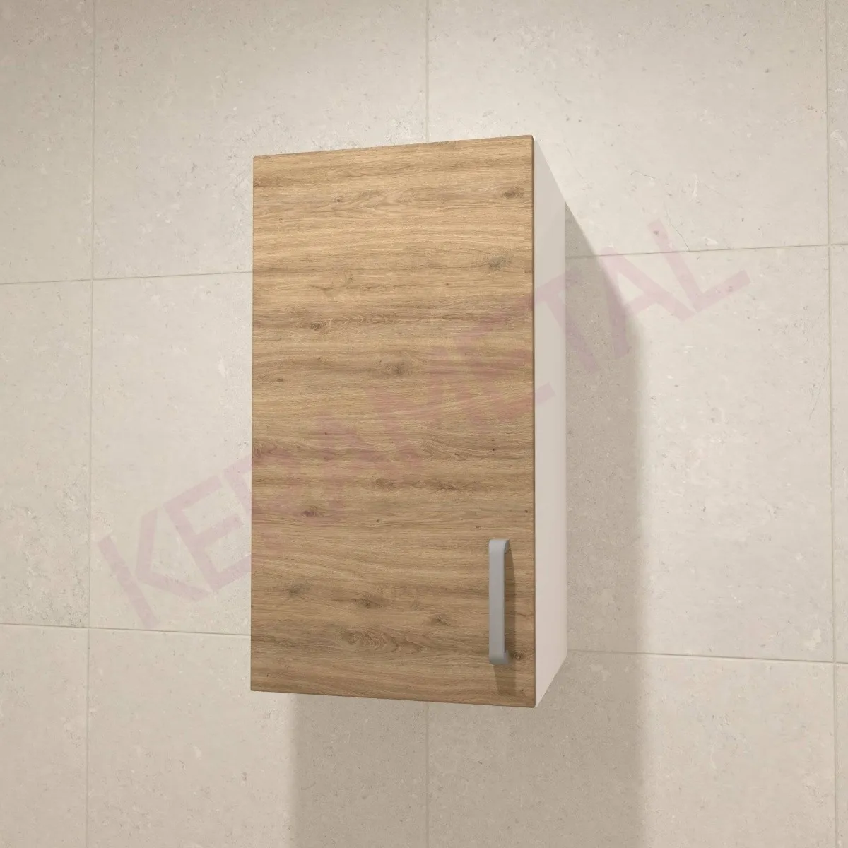 Kolpa ormarić Evelin E 702mm Gray/Oak 574050 Siva