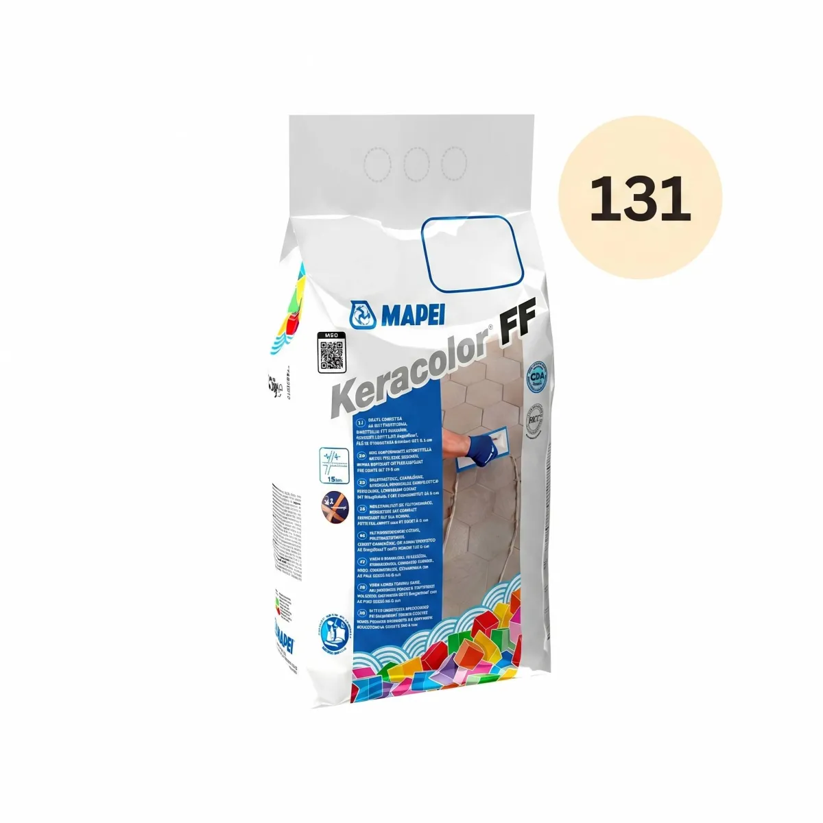 Mapei Keracolor FF 131 Vanila 5 kg Bež
