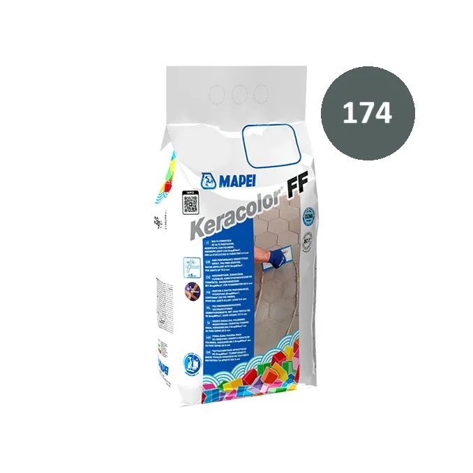 Mapei Keracolor FF 174 Tornado vreća 2 kg Siva