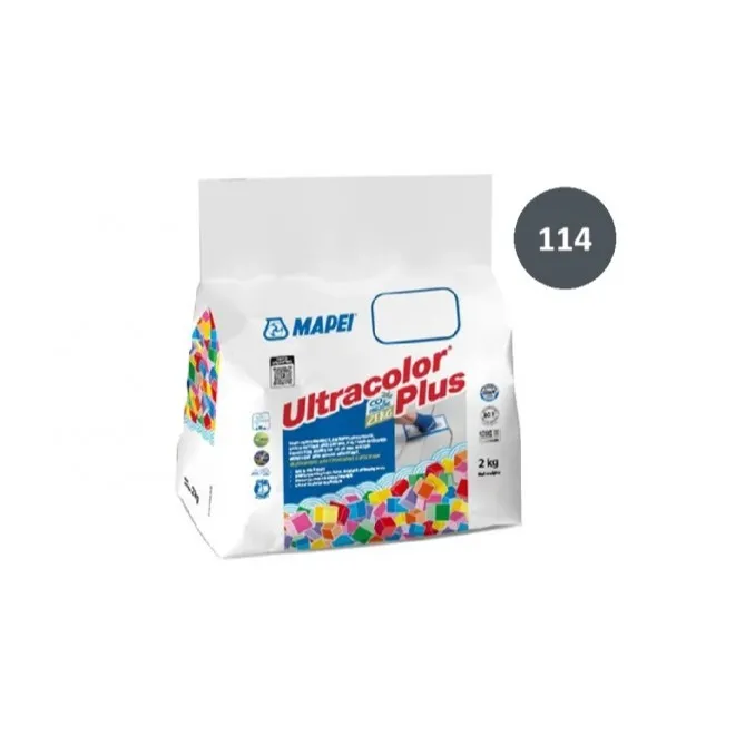 Mapei Ultracolor Plus 114 Antracit 2 kg Siva