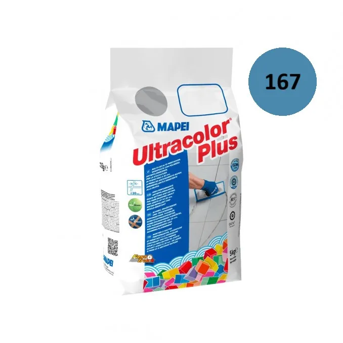 Mapei Ultracolor Plus 167 Avio 5 kg Plava