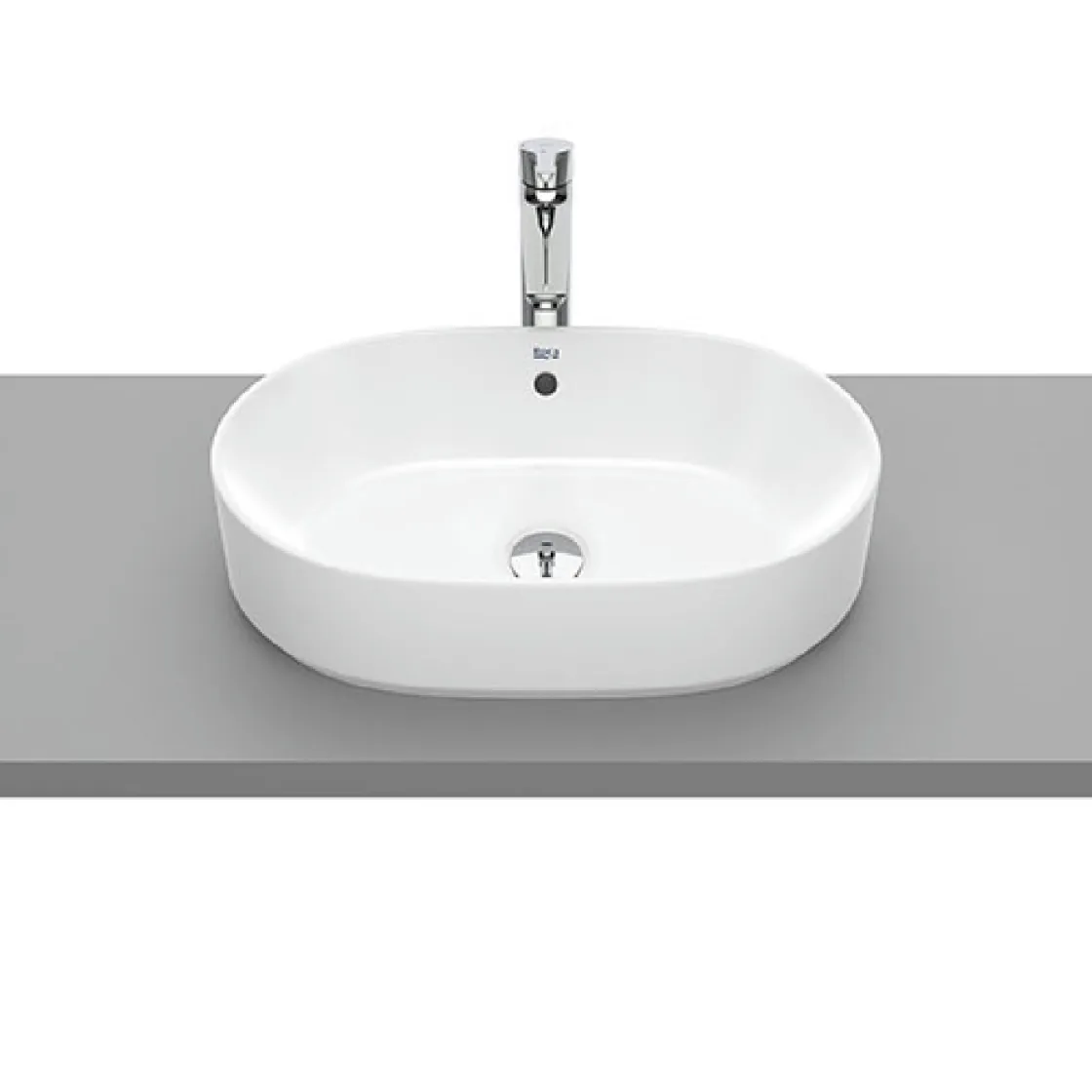 Roca THE GAP Umivaonik 550x390 Bela