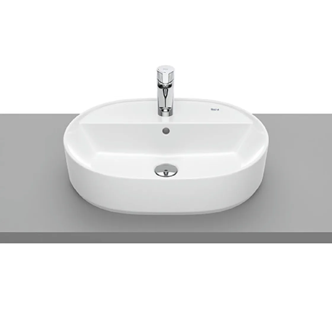 Roca THE GAP Umivaonik 550x400 Bela