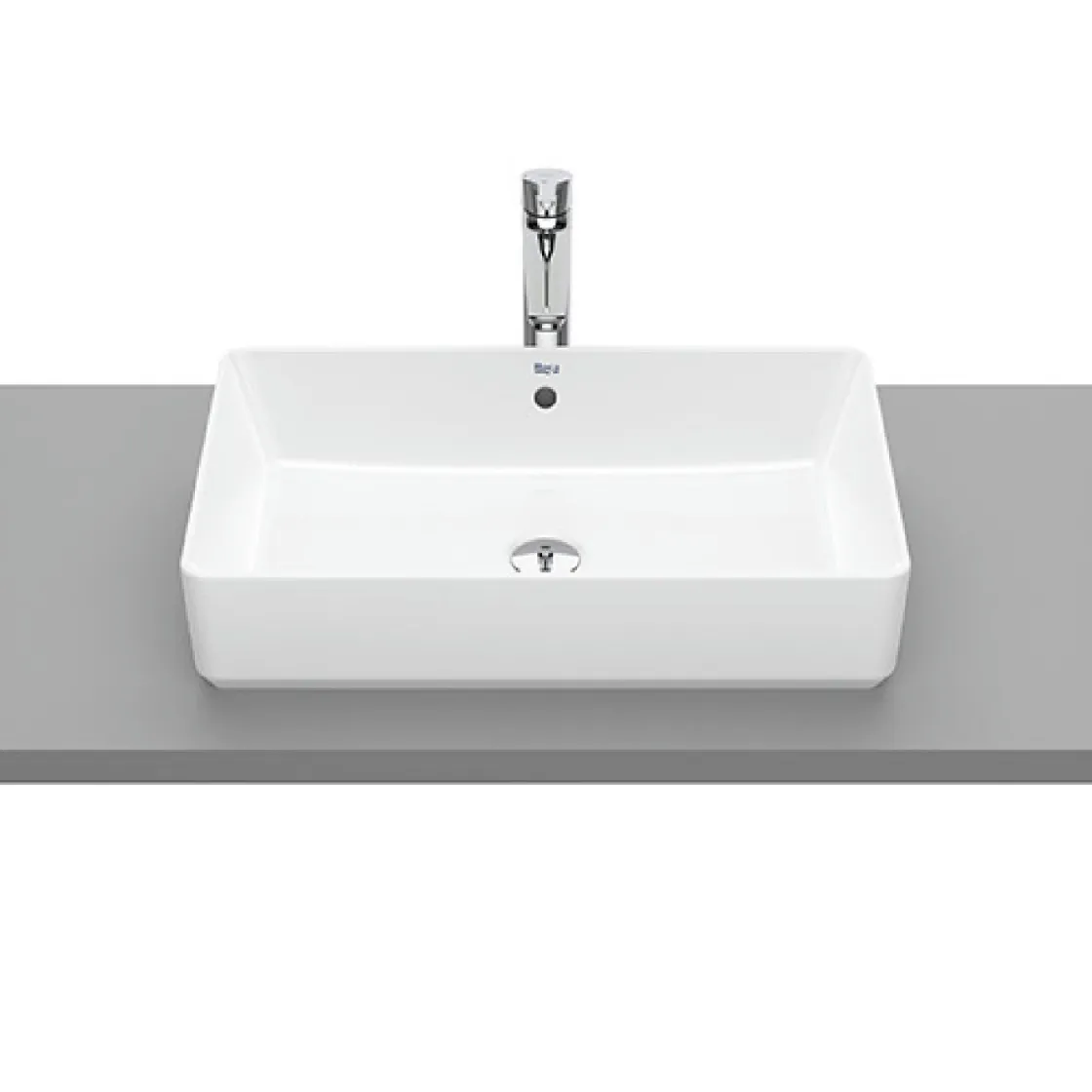Roca THE GAP Umivaonik 600x370 Bela