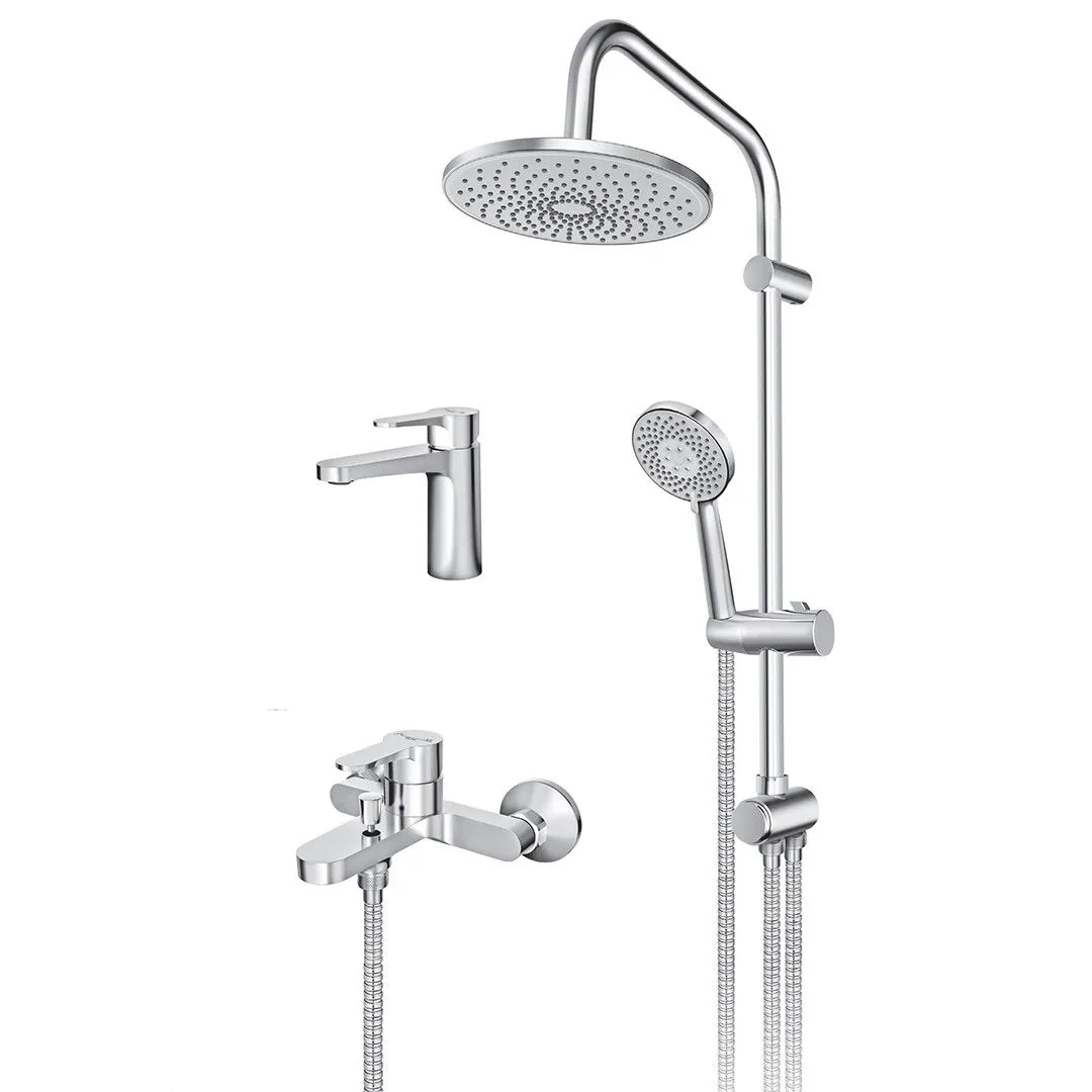 Rosan Blau set sa usponskim tušem B133530 Hrom