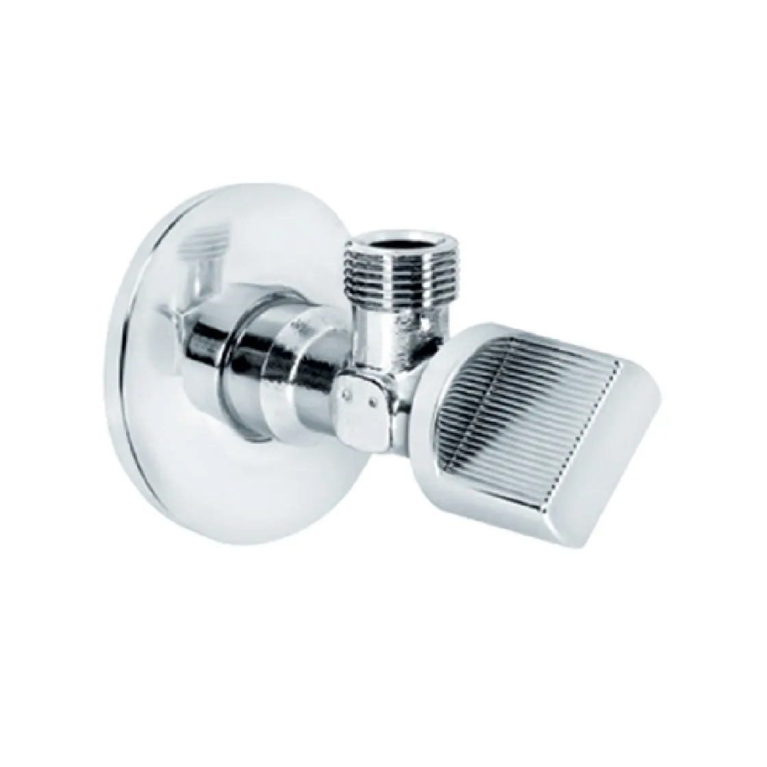 Rosan Ugaoni ventil 1/2x3/8 -kugla Hrom