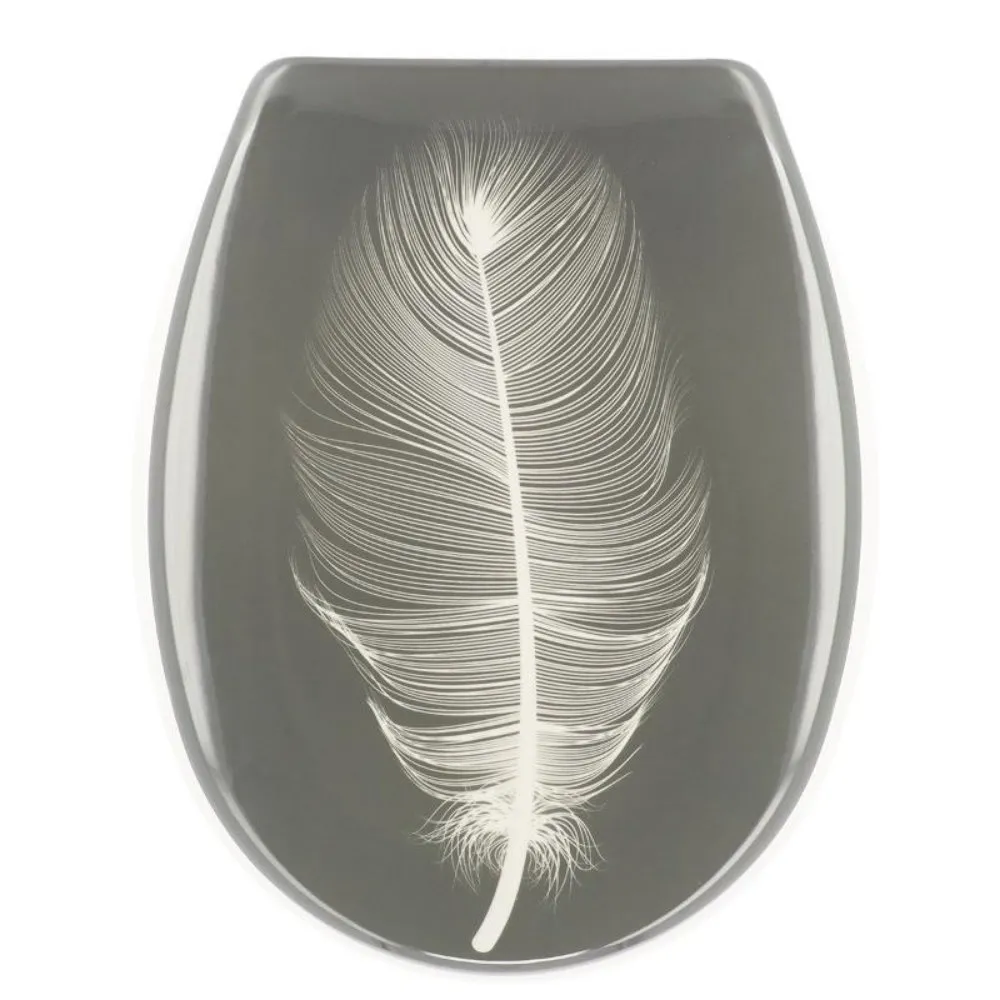 Tendance Wc daska sa plasticnim okovima 46x37.5 cm pero