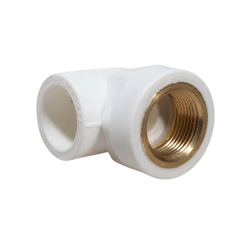 Valdom koleno 90 fi20x1/2 UN PPR belo Bela