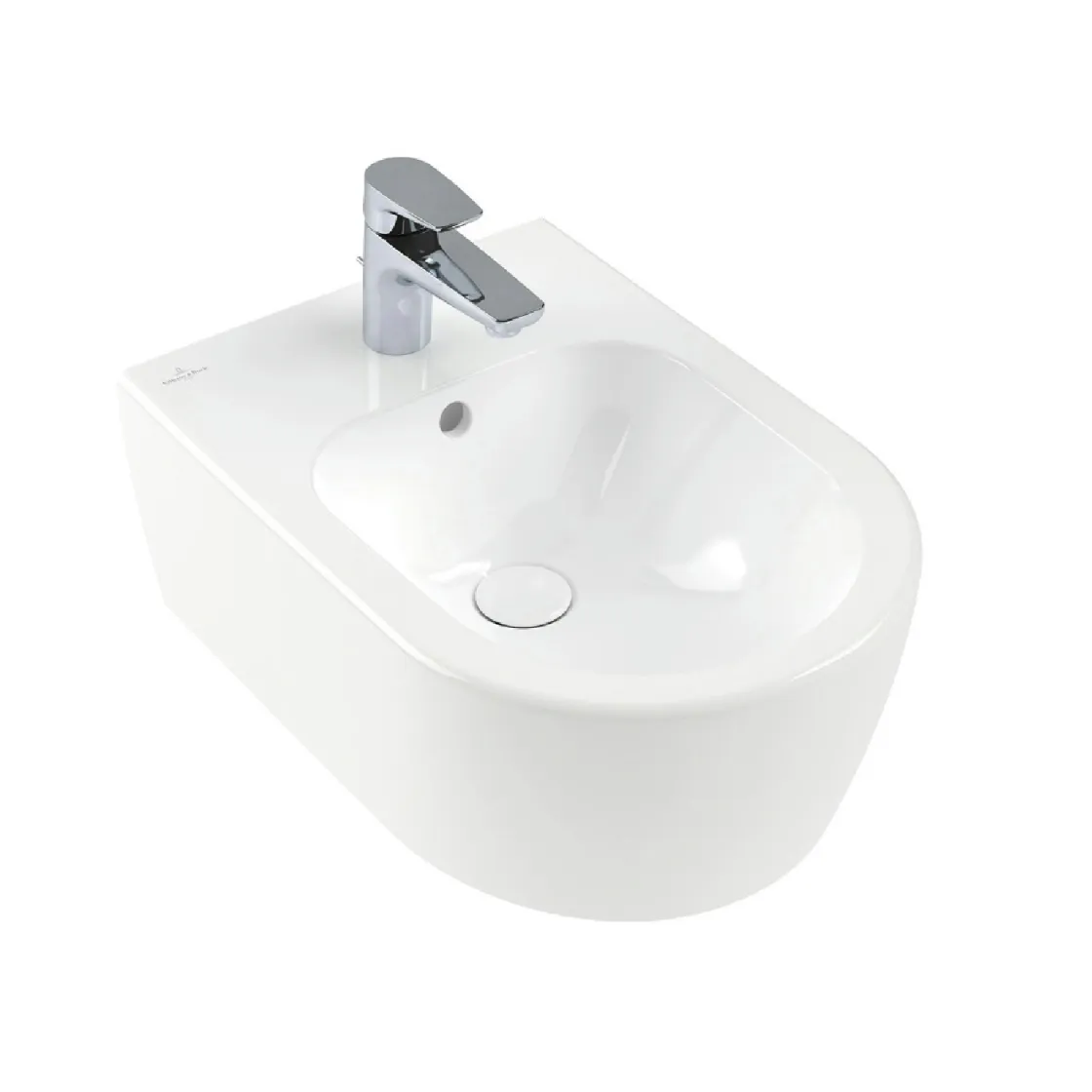 Villeroy &amp; Boch bide konzolni AVENTO 54050001 Bela