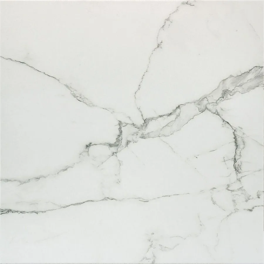 Zorka Marble Statuario Lappato 60x60 9mm Bela