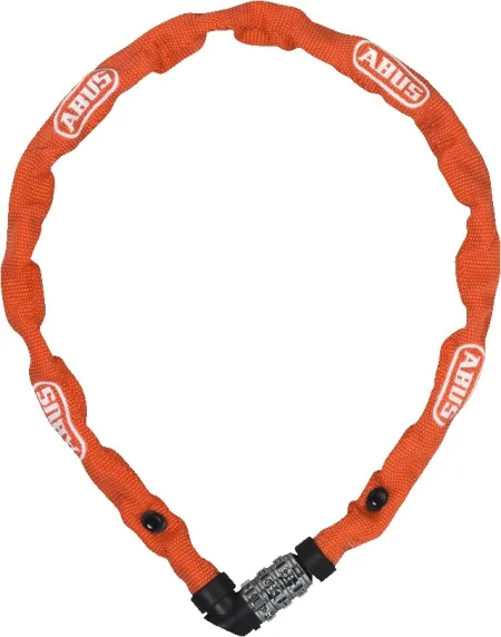 Abus brava chain lock 1200/110 web,orange ( 57657O )