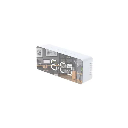 Adler ad1189w budilnik usb 14.8x5.5x8.2 cm beli