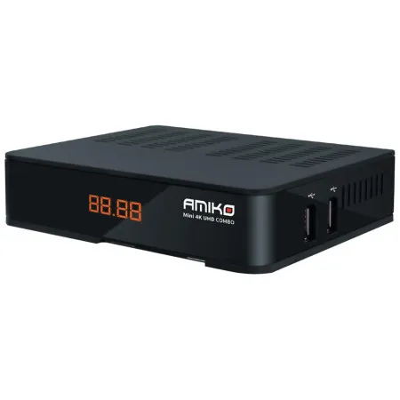 Amiko prijemnik combo, DVB-S2X+T2/C, 4K UHD, USB PVR, ethernet - mini 4K combo 4K