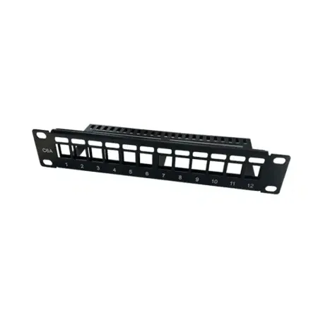 Ansec 1U/10 Patch panel prazan