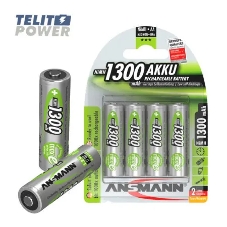 Ansmann punjiva NiMH 1.2V 1300mAh AA / HR06 Tip 1300 ( cena po komadu ) Ansmann ( 4258 )