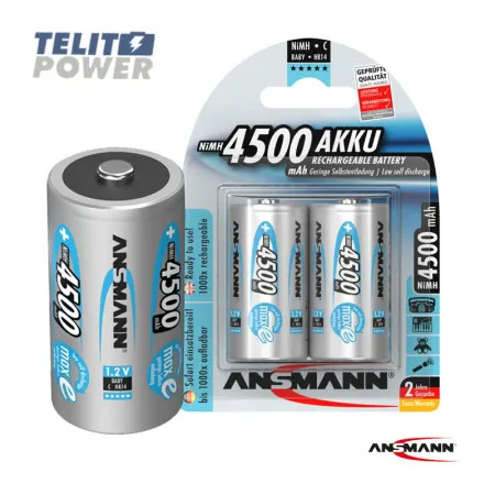 Ansmann punjiva NiMH 1.2V 4500mAh C / HR14 Tip 4500 ( cena po komadu ) ( 4051 )
