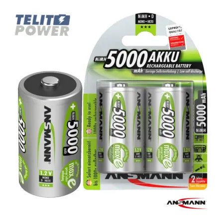 Ansmann punjiva NiMH 1.2V 5000mAh D / HR20 Tip 5000 ( cena po komadu ) ( 4050 )