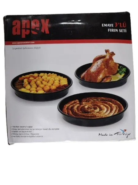 Apex Emajlirane okrugle tepsije 3/1 ( 691 )