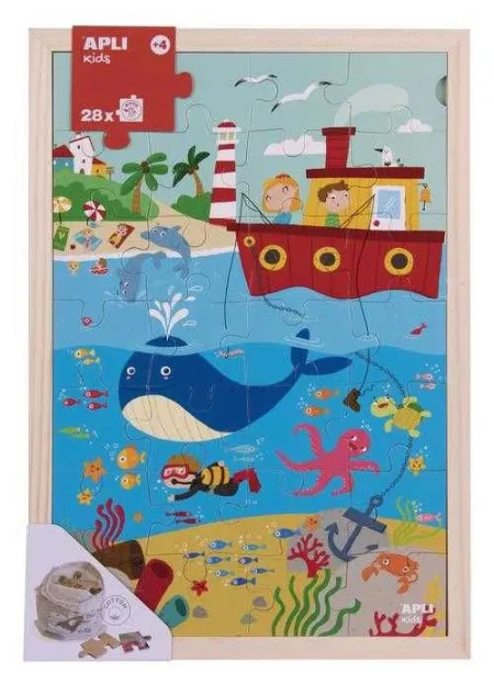 Apli drvene puzzle - More ( 17199 )