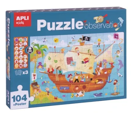 Apli puzzle piratski brod ( 17917 )