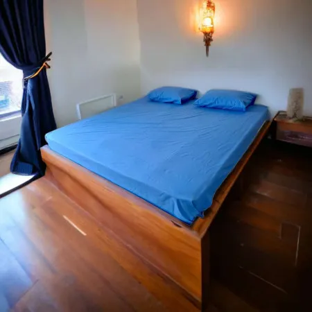 Čaršav Ranforce singl ležaj tamno plavi ( VLK000536-TamnoPlavi )