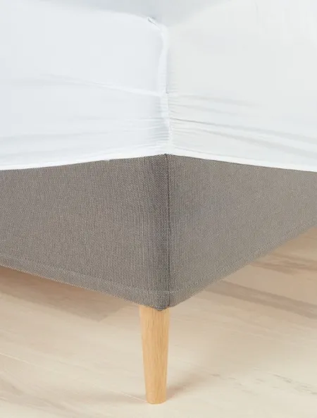 Čaršav sa lastišem mikro 80x200x25 bela