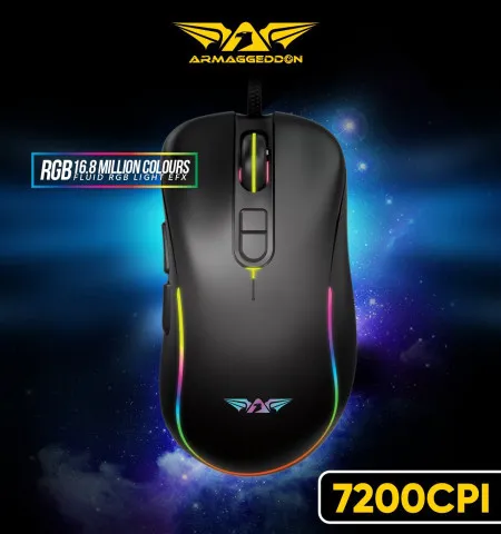Armaggeddon Raven V RGB pro gaming miš USB optički ( 4775 )