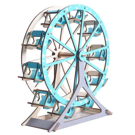 Čarolijashop 3d drvena eko puzzle - FERISOV TOČAK ( 1212)