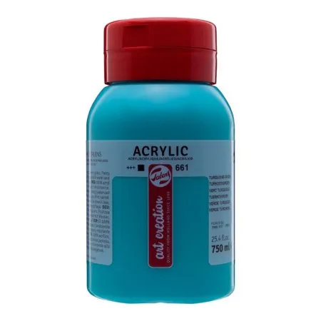 Art Creation acrylic, akrilna boja, turquoise green, 661, 750ml ( 694661 )