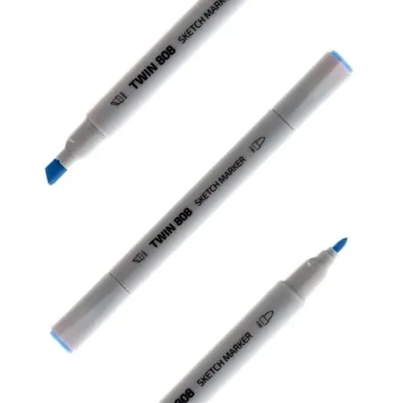 ART twin 808 alkoholni sketch marker - odaberite nijansu plava b65 ( 630003 )
