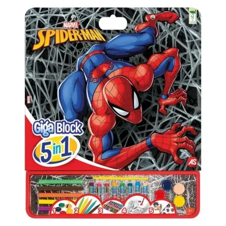 As company giga block 5 u 1 spiderman ( AS27522 )