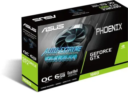 Asus NVD/6GB/GDDR/192bit/crna grafička kartica ( PH-GTX1660S-O6G )