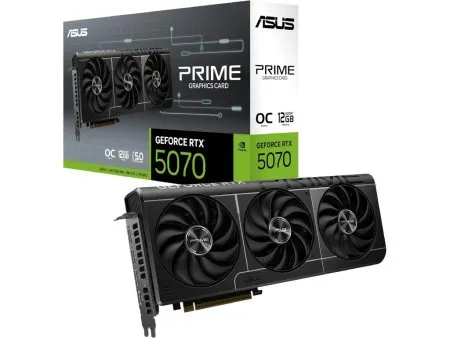 Asus prime-rtx5070-o12g nvd/12gb/gddr7/192bit/crna Graficka karta ( PRIME-RTX5070-O12G )